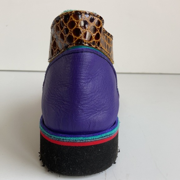 Soletech art to wear painted lace sneakers palm trees sun and moon - Picture 14 of 16